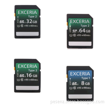 Camera SD Card for 2GB--64GB Class 10 High Speed SD Card